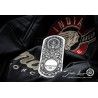 TANK INSERT " SKULL CHEF "-velcro-custom motorcycle part