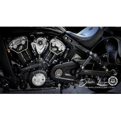 INSERT de carter  "indian us"- accessoire moto personnalisé