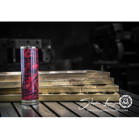 Ébonit -30mm -21700 - noir rouge